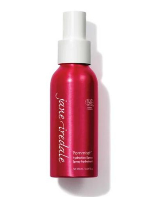 Hydration Spray from Jane Iredale that locks in moisture and is gentle