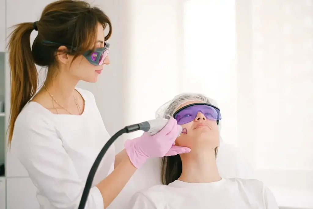 Laser Hair Removal McAllen TX: What to Know Before You Book 2 Beautique Medical Spa A licensed provider consulting with a patient about laser treatment in a clinical setting