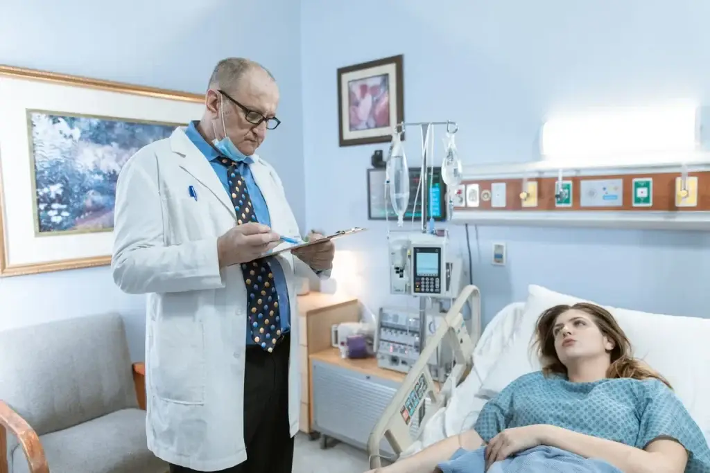 IV Therapy McAllen TX: What's Actually in the Drip 3 Beautique Medical Spa Physician reviewing a patient's health history before recommending IV therapy in McAllen TX